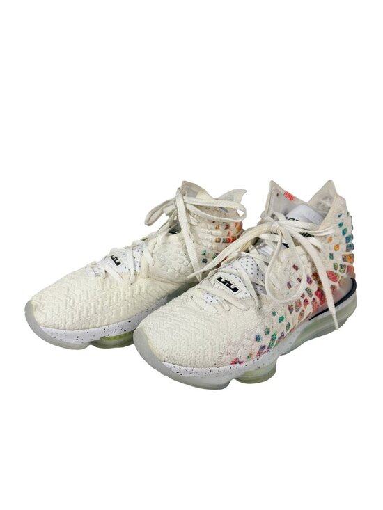 Nike Lebron Other - Nike LeBron 17 XVII Command Force White Multi BQ3177-100 Mens 8.5 Basketball